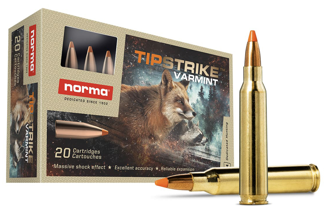 NORMA TIPSTRIKE 223REM 55GR 20/10 - New at BHC